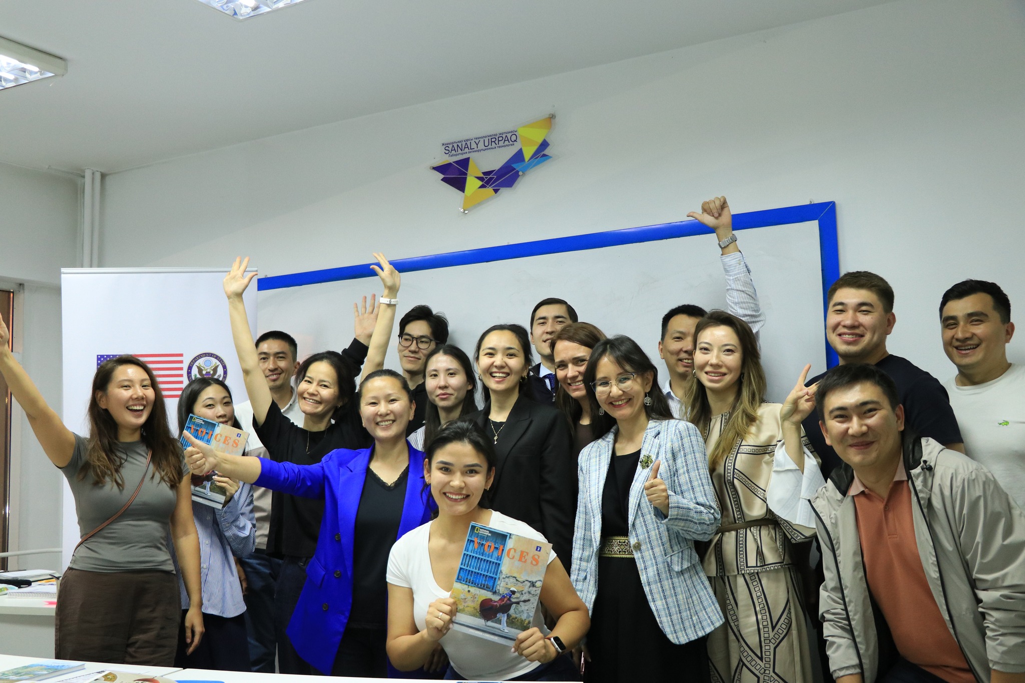 C5+O.N.E. Cohort Celebrating with Voices Textbooks