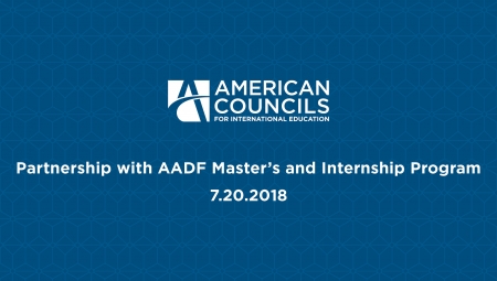American Councils announces its partnership with the Albanian-American Development Fund's Master's and Internship Program (MIP)