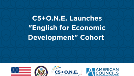 C5+O.N.E. Launches English for Economic Development Cohort