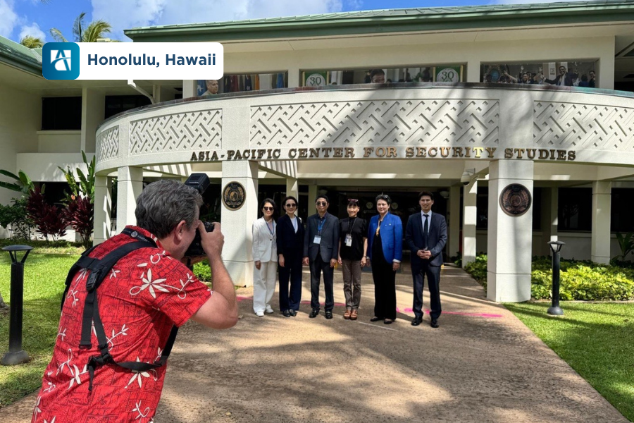 IVLP Cohort at the Asia-Pacific Center for Security Studies in Honolulu, Hawaii